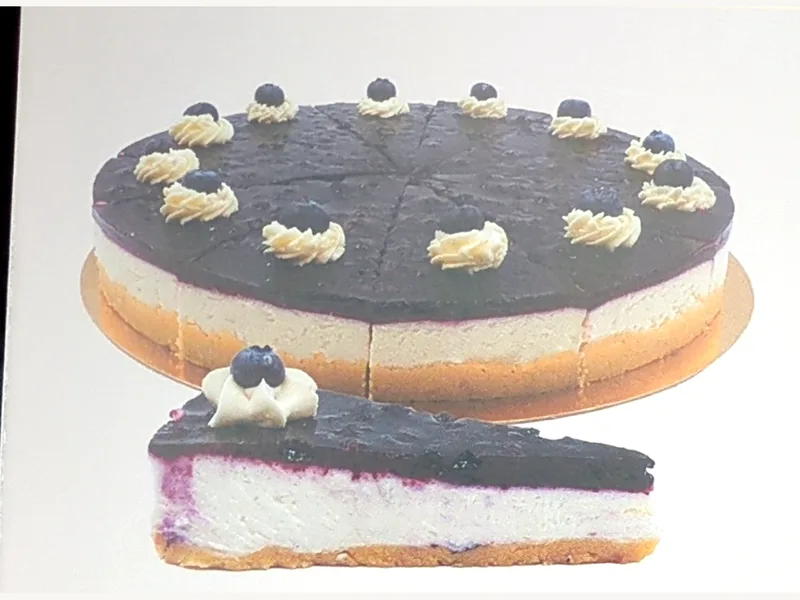 Dort Cheesecake borůvka